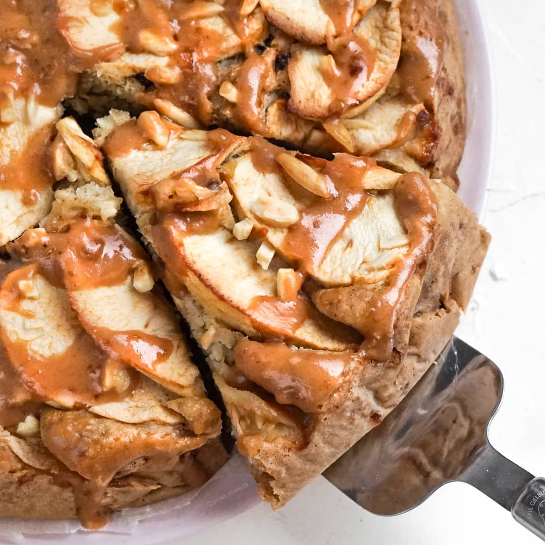 Easy Healthy Fluffy Apple Cake