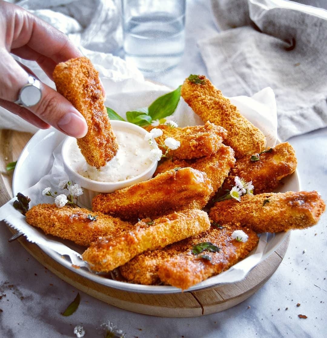 Easy Baked Gluten-Free Tofu Nuggets
