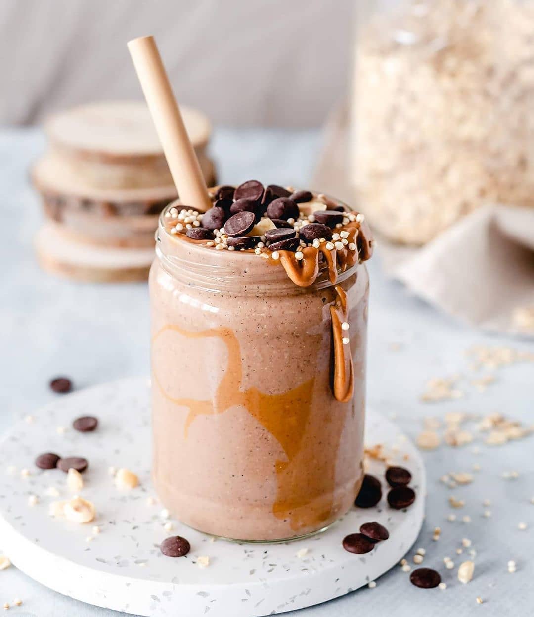 Mocha Peanut Butter Shake