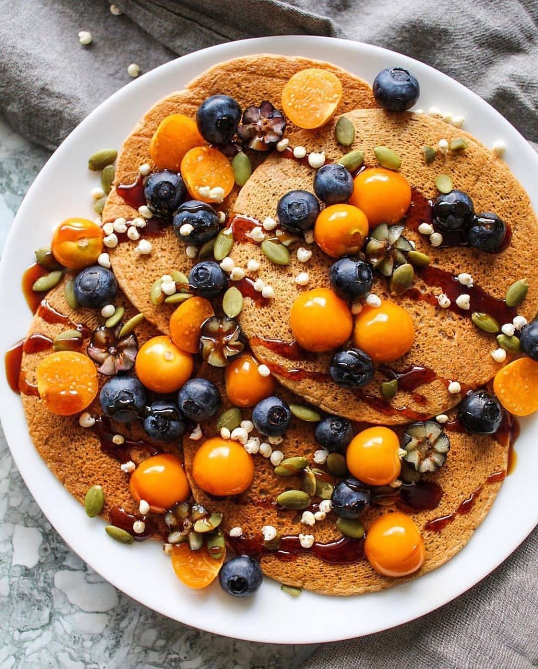 ​Coconut Cardamom Pancakes