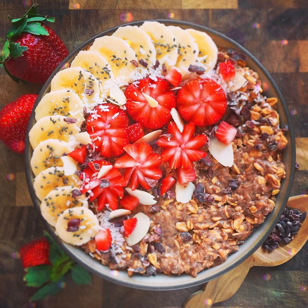 Chocolate Banana Peanut Butter Oats