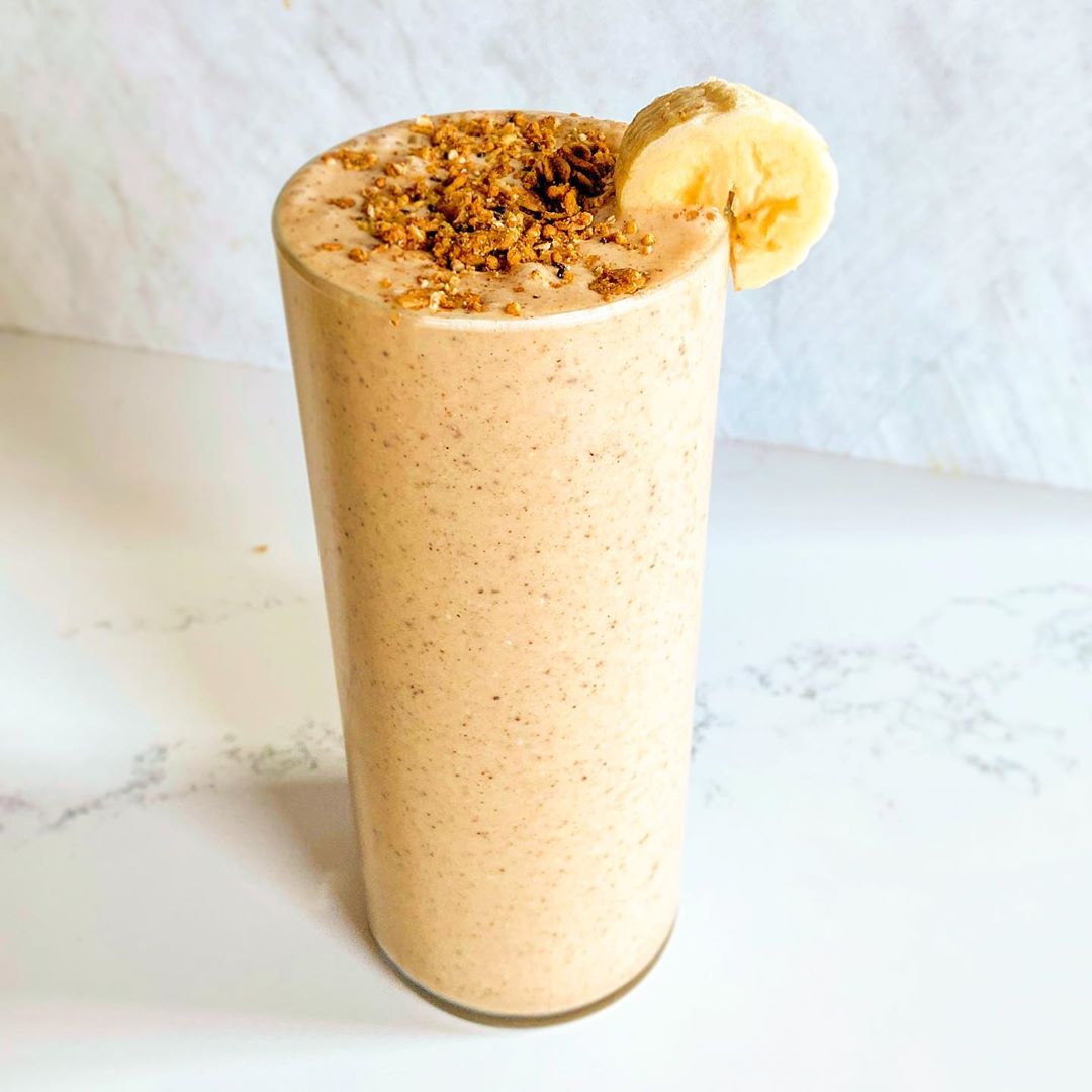 Protein-Packed Banana Nut Smoothie for Breakfast
