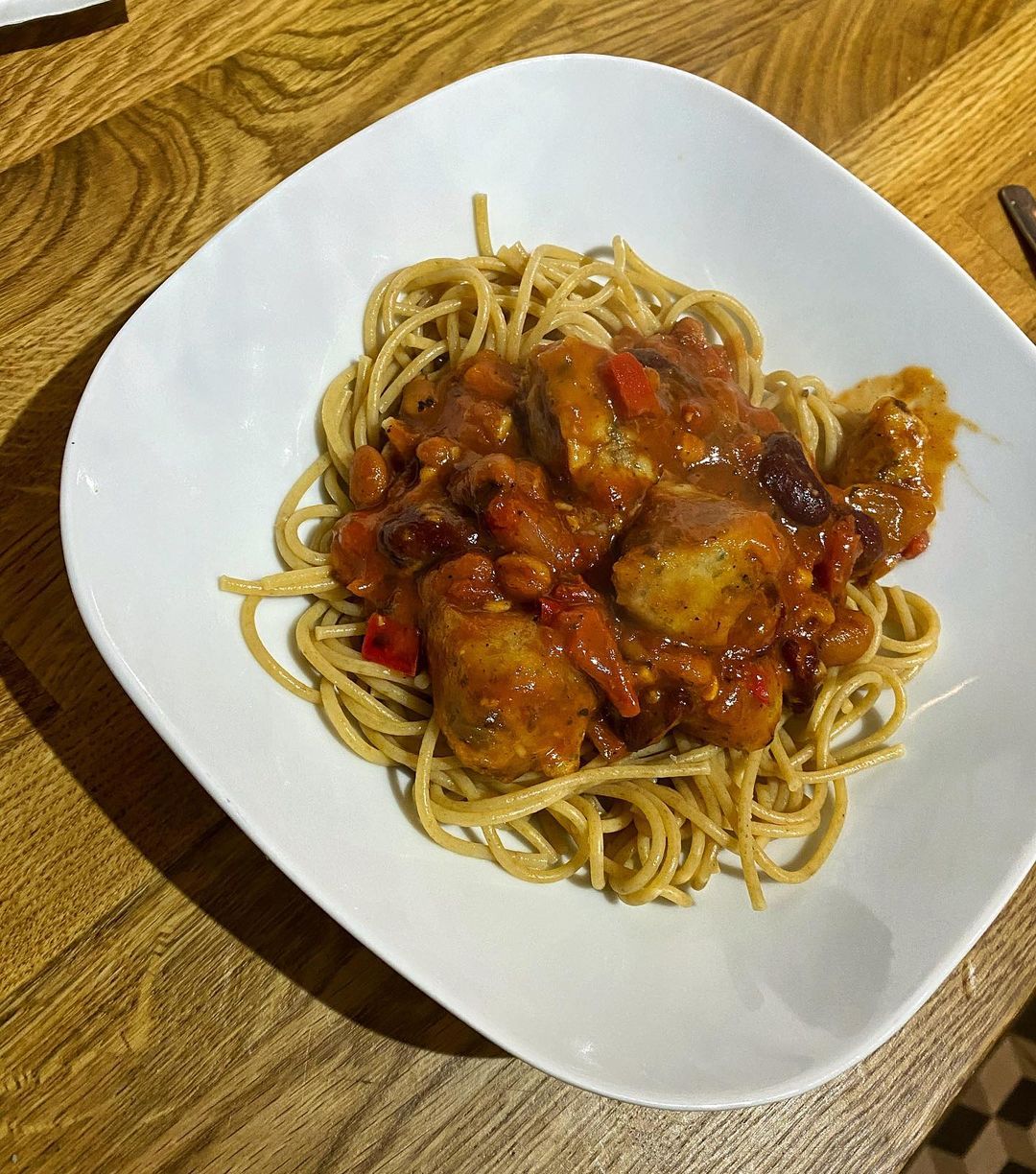 Spicy Sausage Pasta