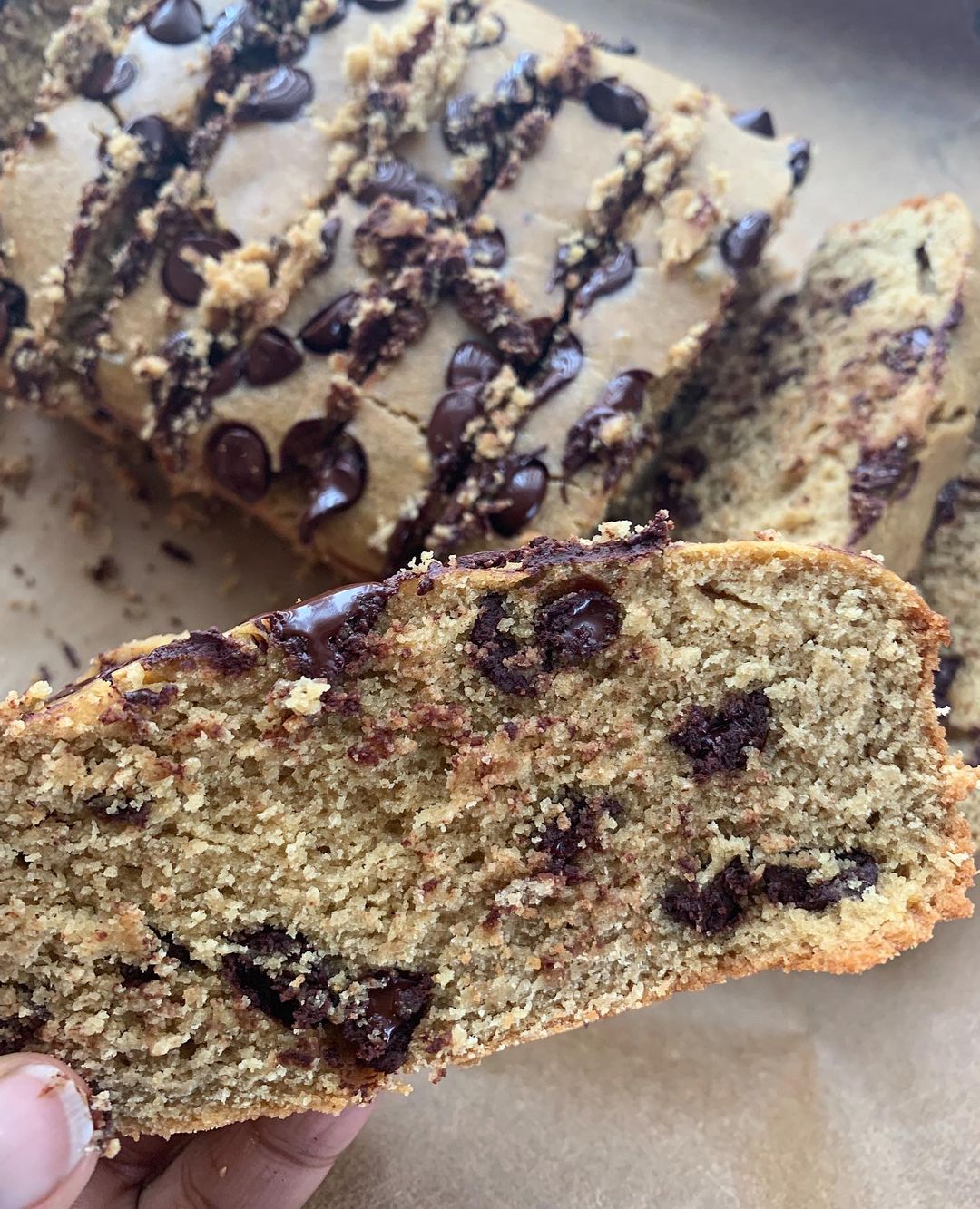 Vegan Cookie Dough Bread