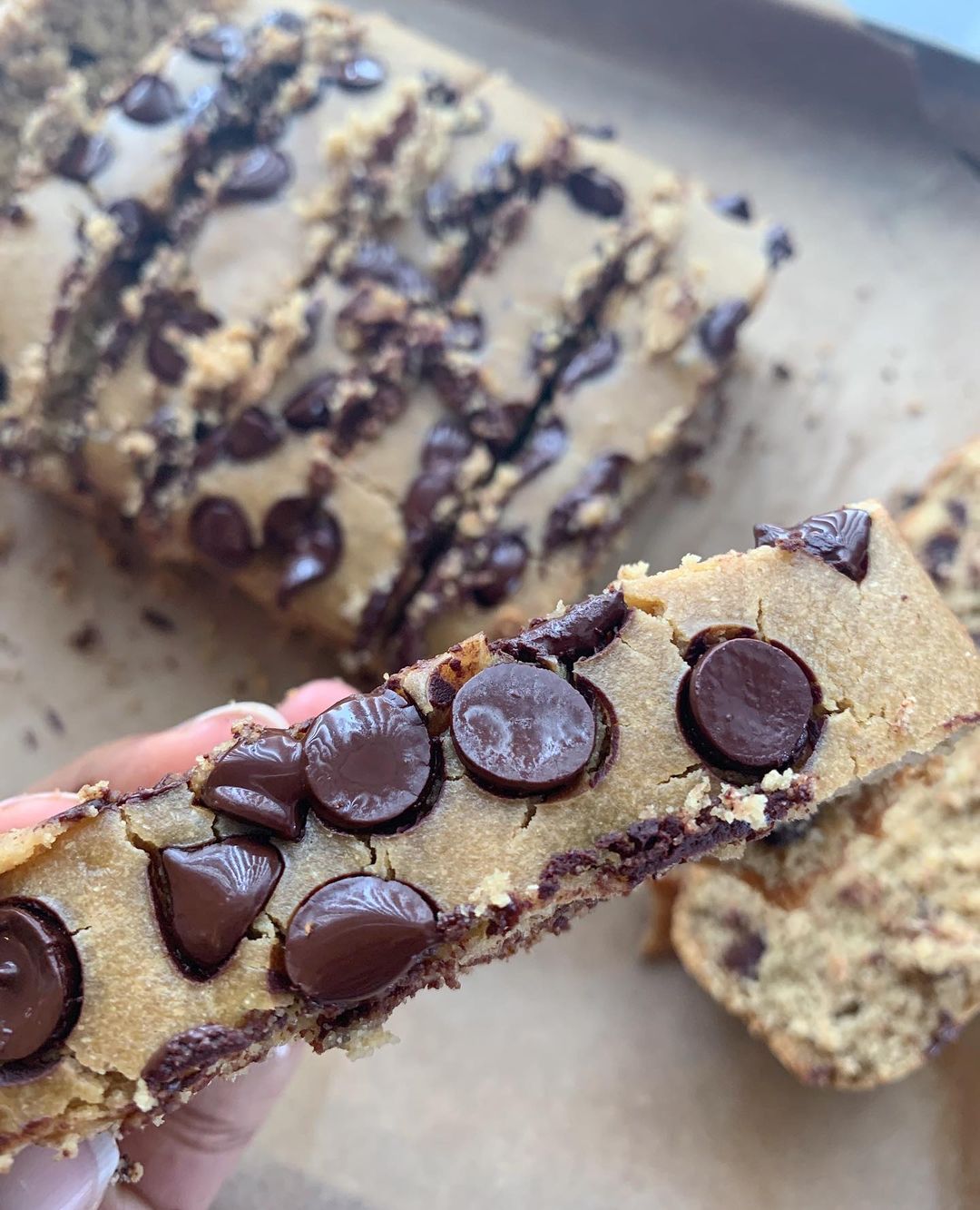 Vegan Cookie Dough Bread