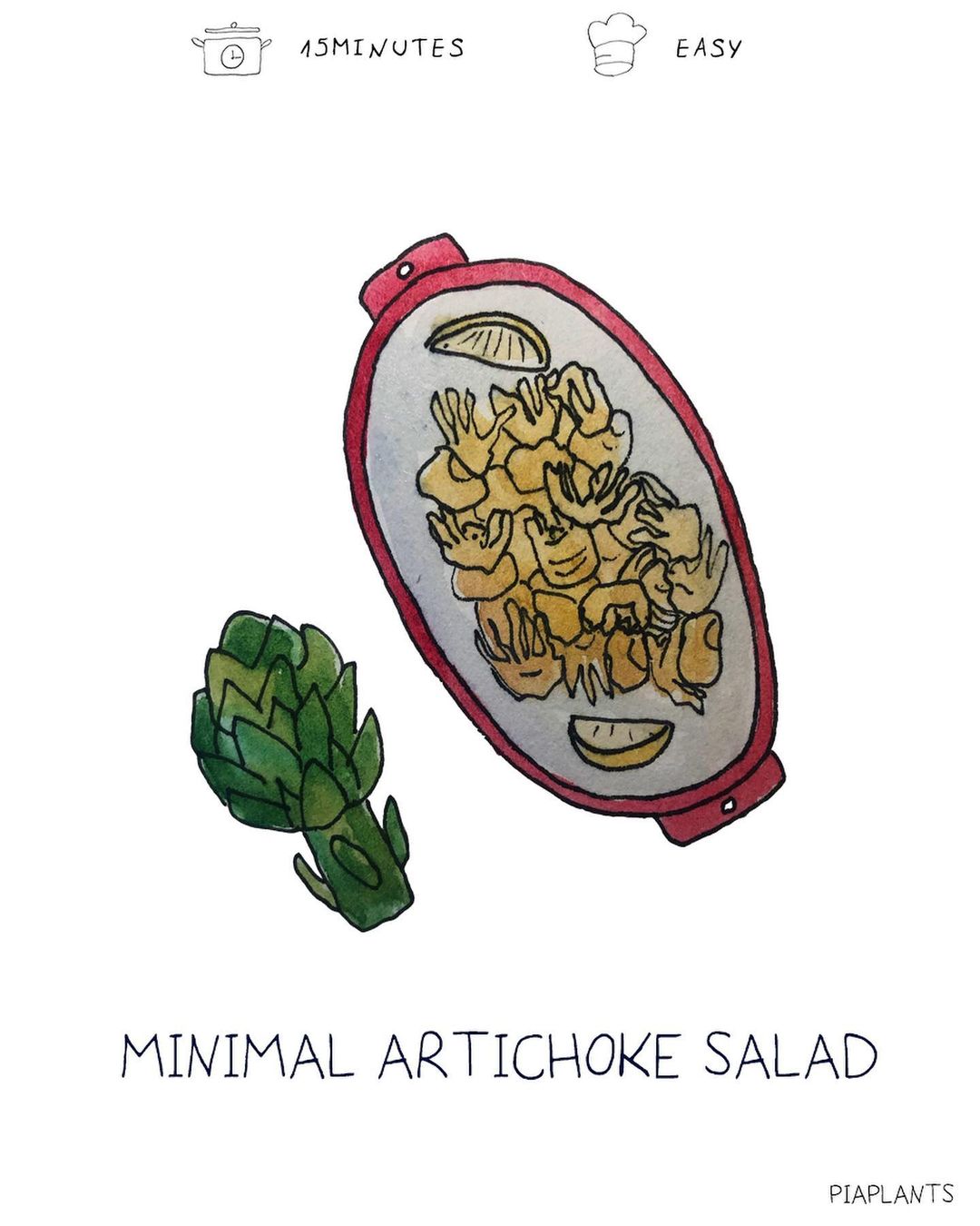 Fried Artichoke Hearts with Lemon and Oil