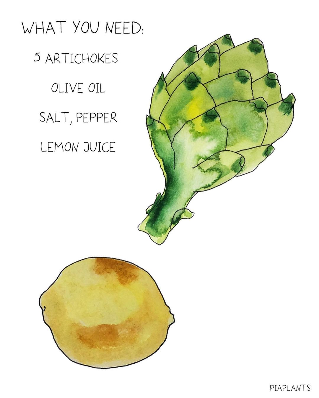 Fried Artichoke Hearts with Lemon and Oil
