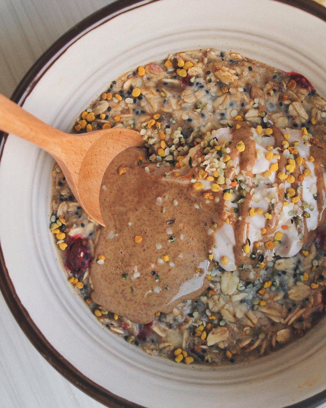 Rainbow Baked Oats Breakfast