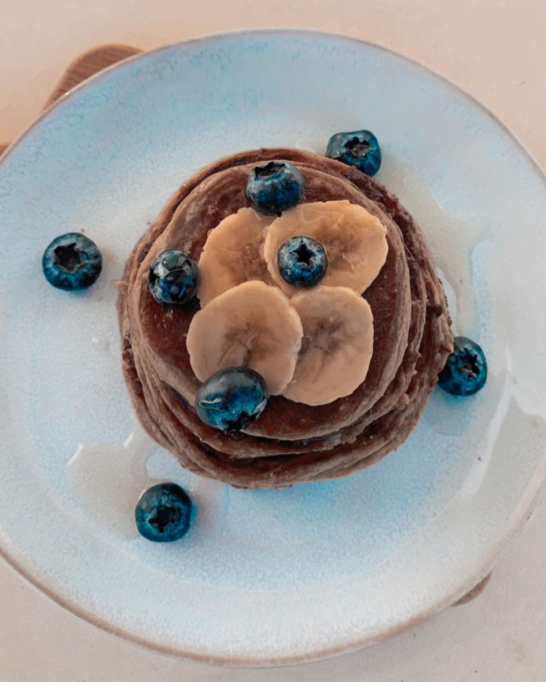 Fluffy Vegan Protein Pancakes