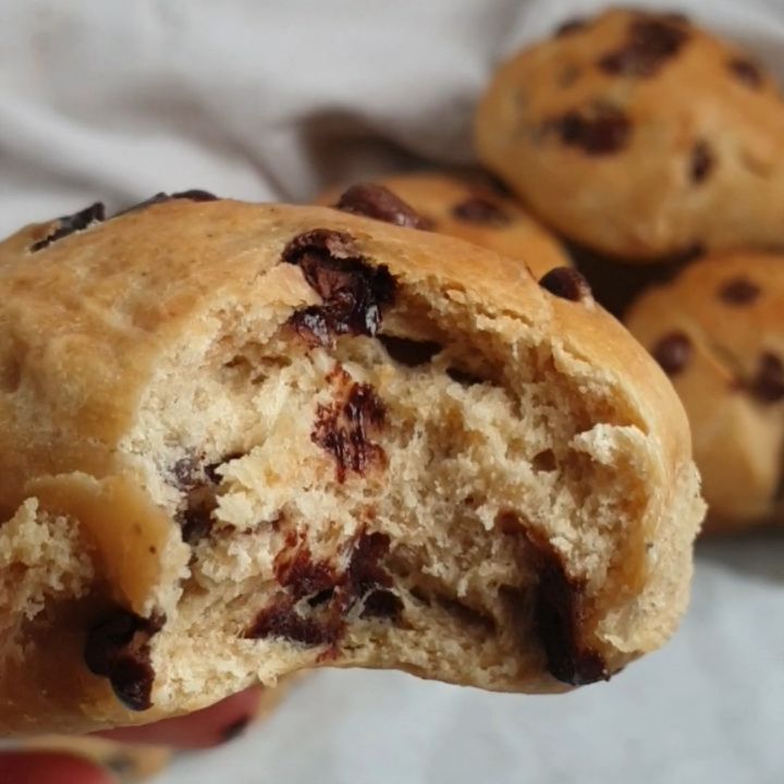 Craving These Soft Chocolate Yeast Buns