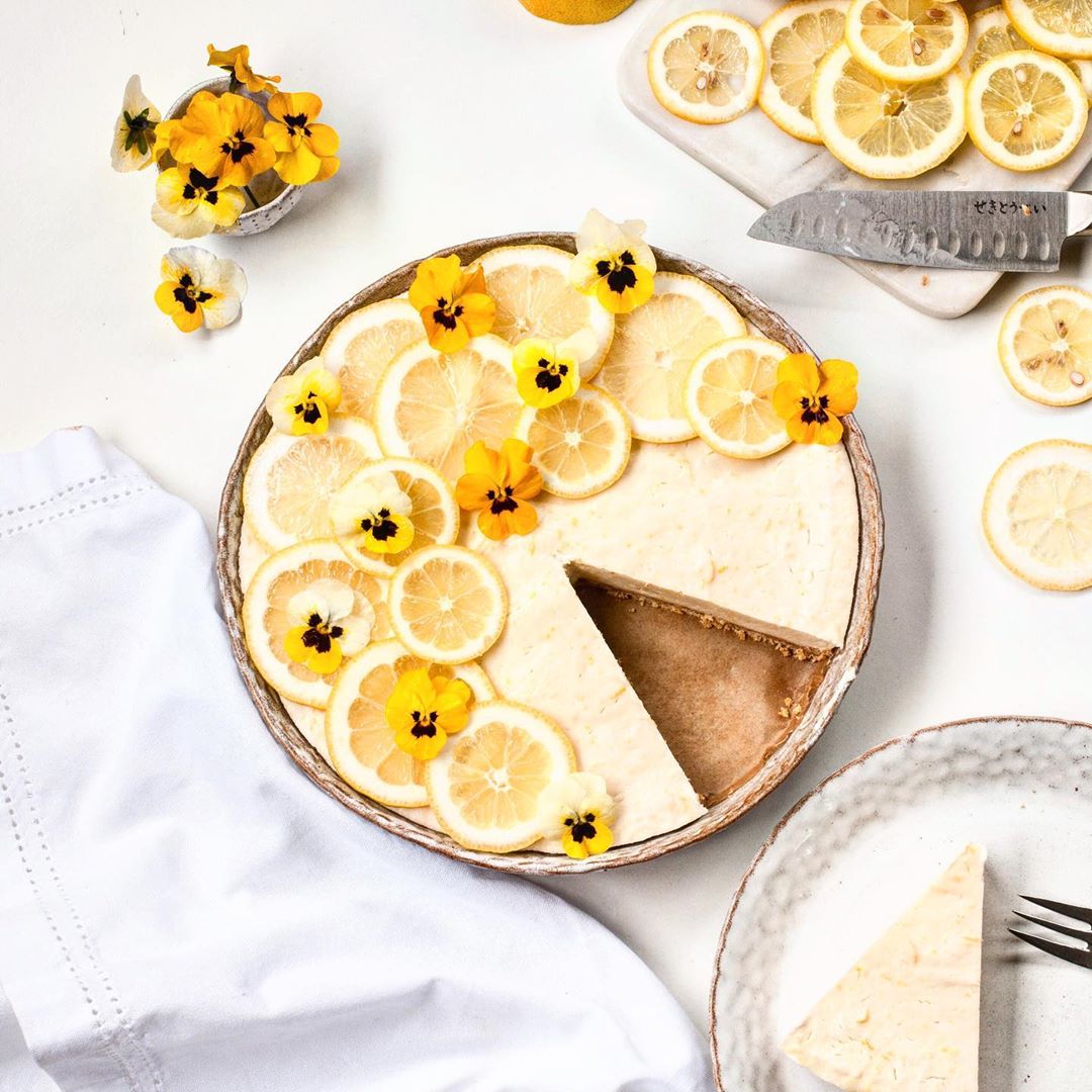 Delicious Vegan Lemon Cheesecake Treat