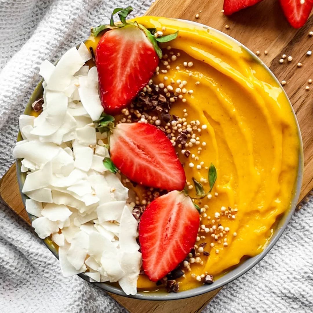 Mango Vanilla Nice Cream
