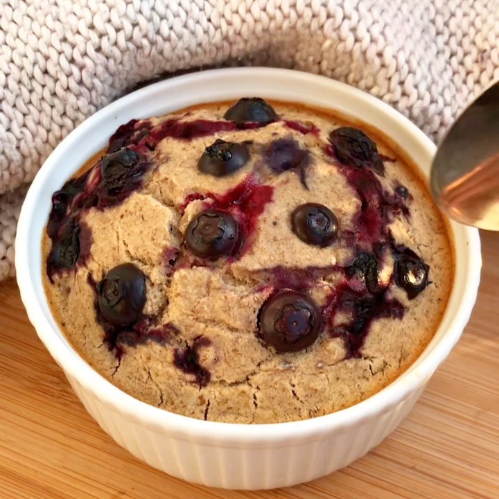 Blueberry Muffin Baked Oats