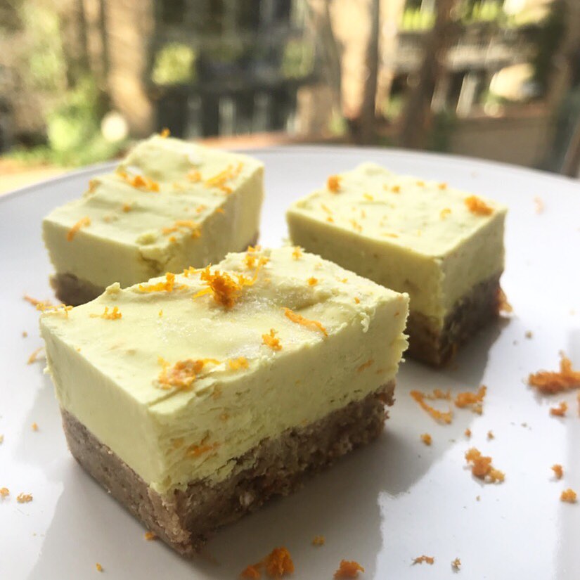 Orange Creamsicle Raw Vegan Cheesecake