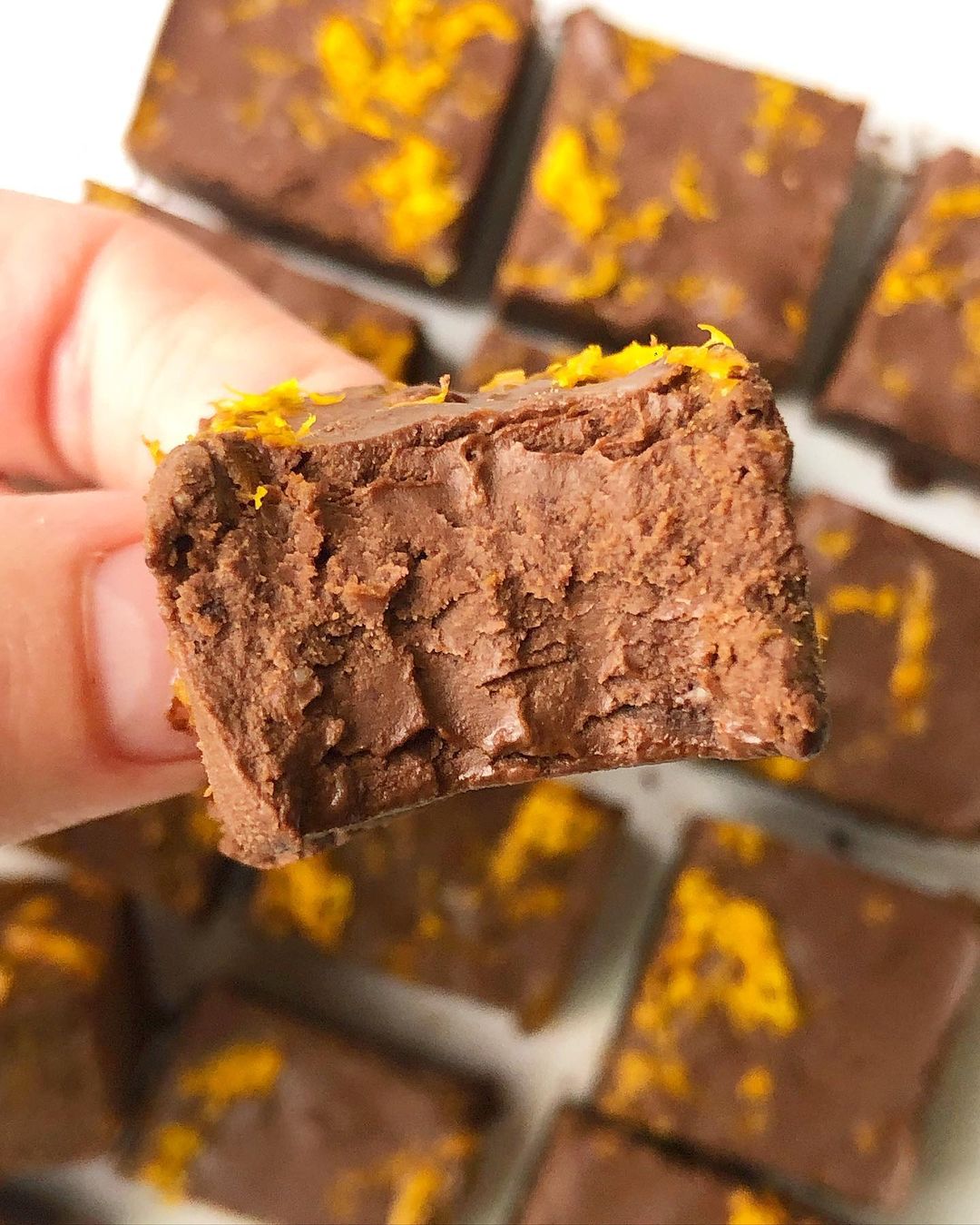 Simple Chocolate Orange Fudge Delight