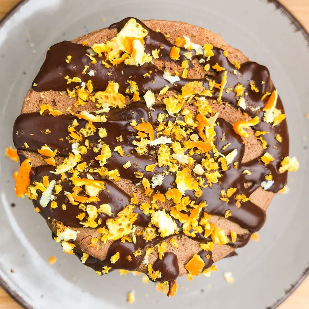 Easy Vegan Chocolate Orange Pancakes