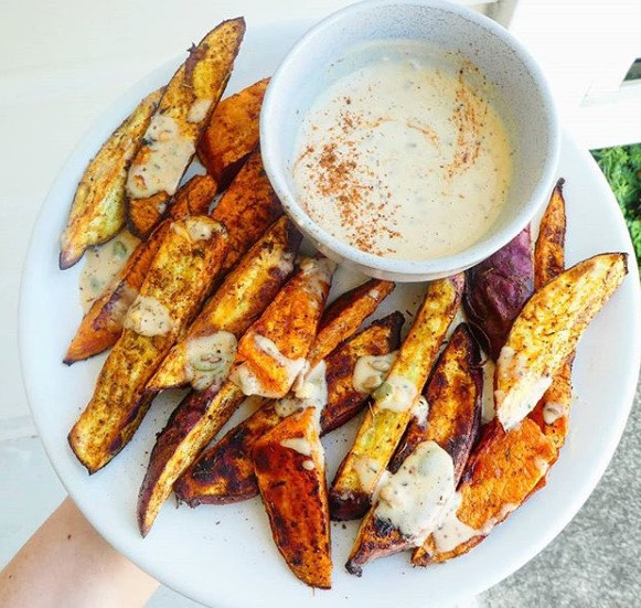 Satay Sweet Potato Fries