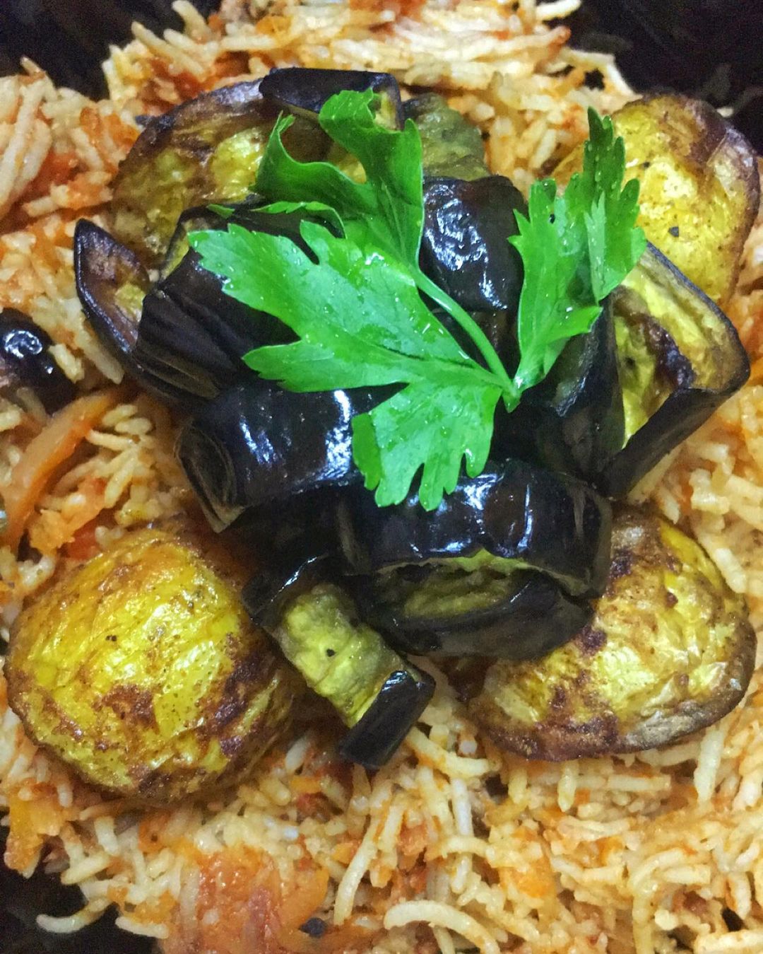 Spiced Vegetable Bukhari Rice Dish