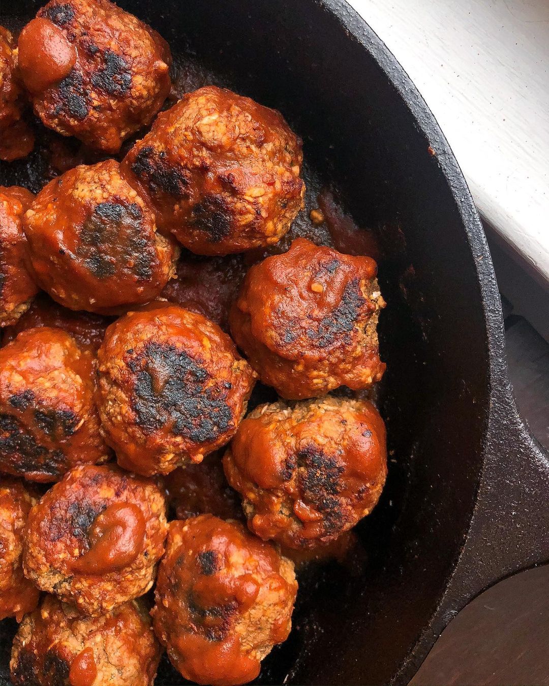 BBQ Quinoa and Lentil Meatballs