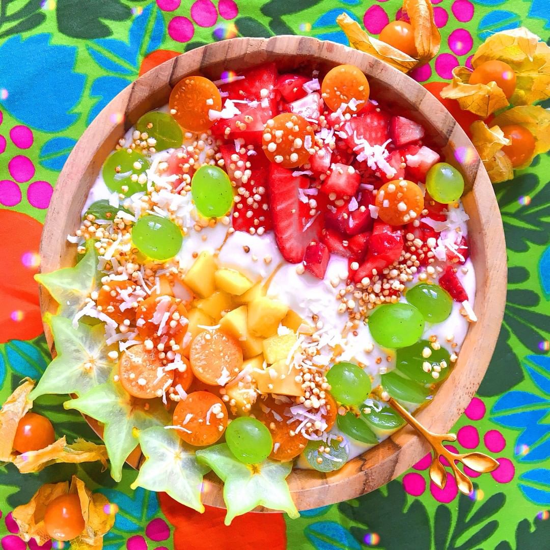 Oat Yoghurt Breakfast with Fresh Fruits