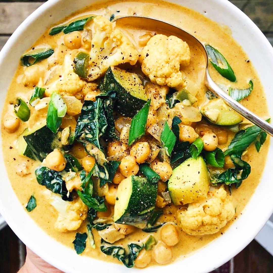 Chickpea Cauliflower Curry