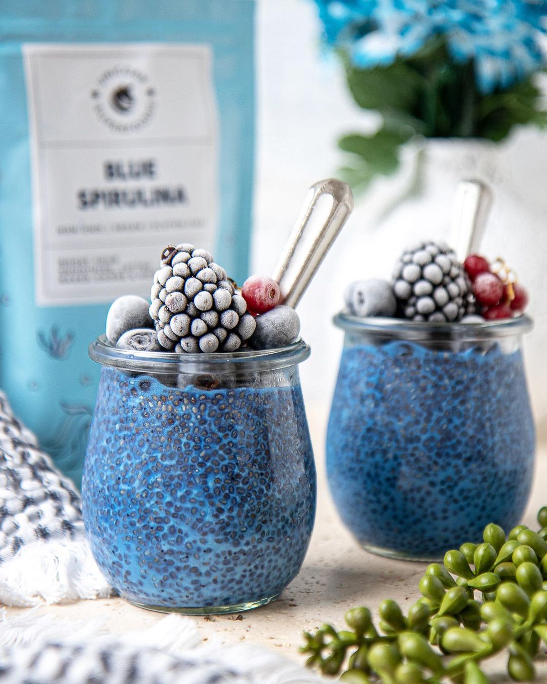 Blue Magic Chia Pudding
