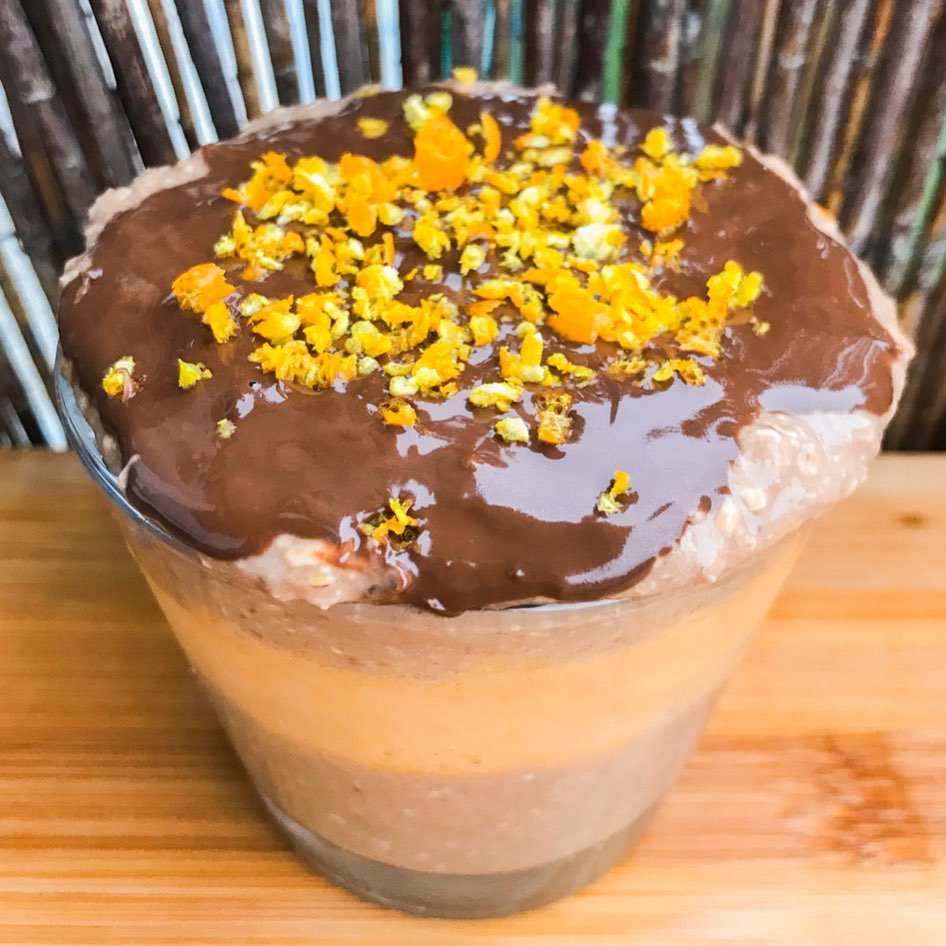 Chocolate Orange Overnight Oats