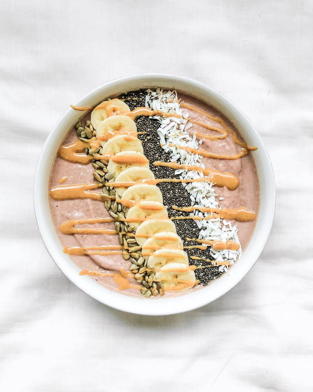 Cauliflower Banana Strawberry Smoothie