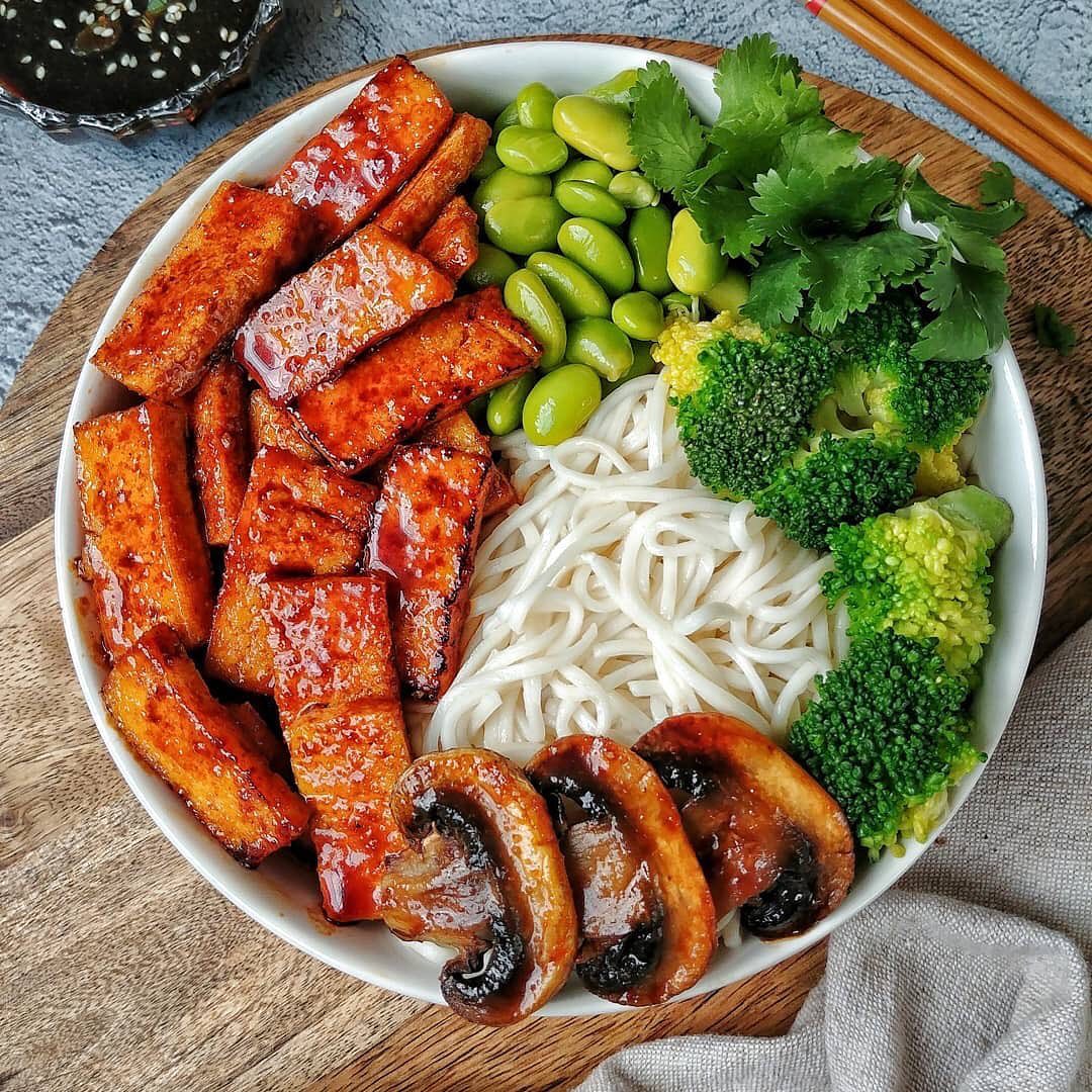 Easy Bbq Tofu Bowl