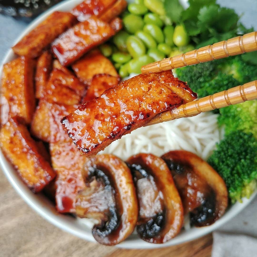 Easy Bbq Tofu Bowl