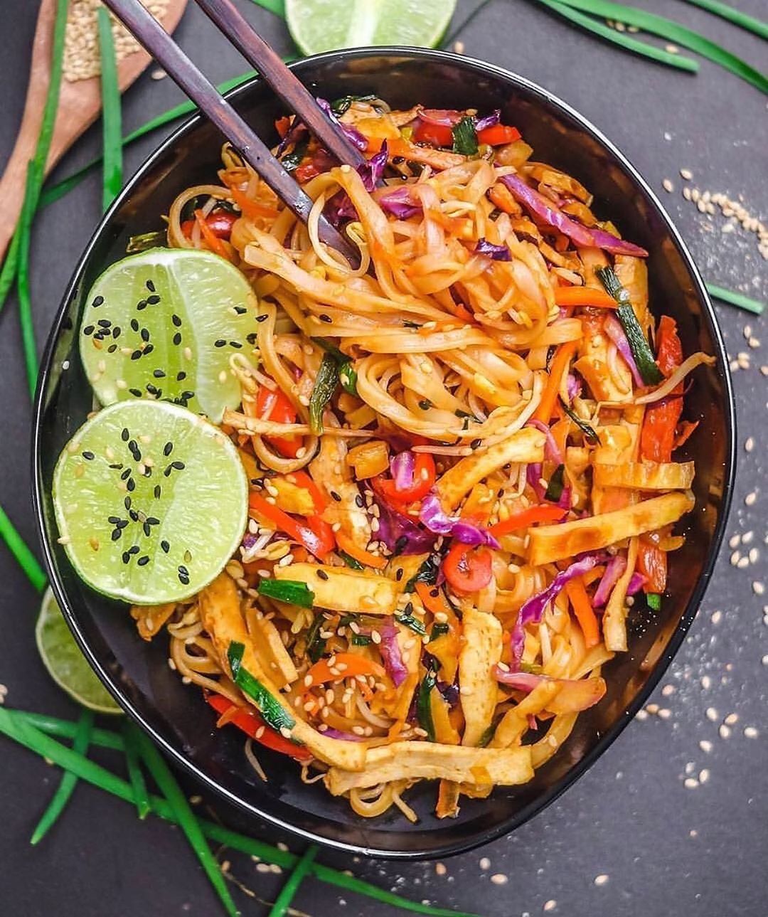 Stir-Fried Sweet Chili Rice Noodles