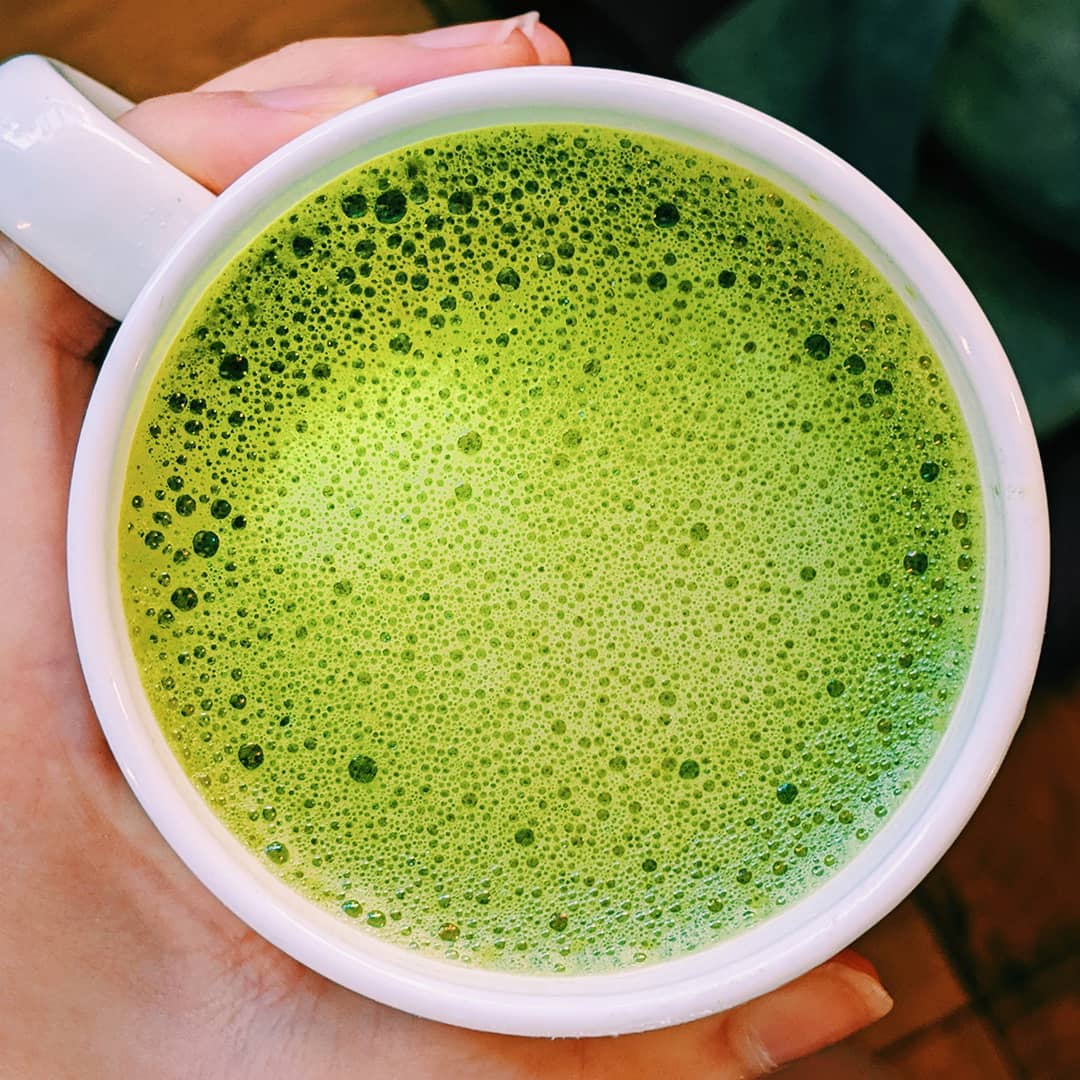 Matcha Collagen Latte Drink