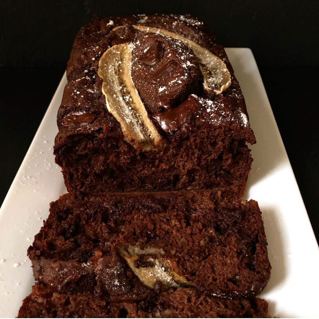 Easy Chocolate Banana Bread