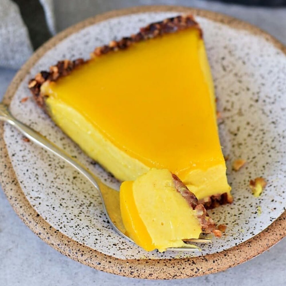 Vegan Gluten-Free Mango Pie
