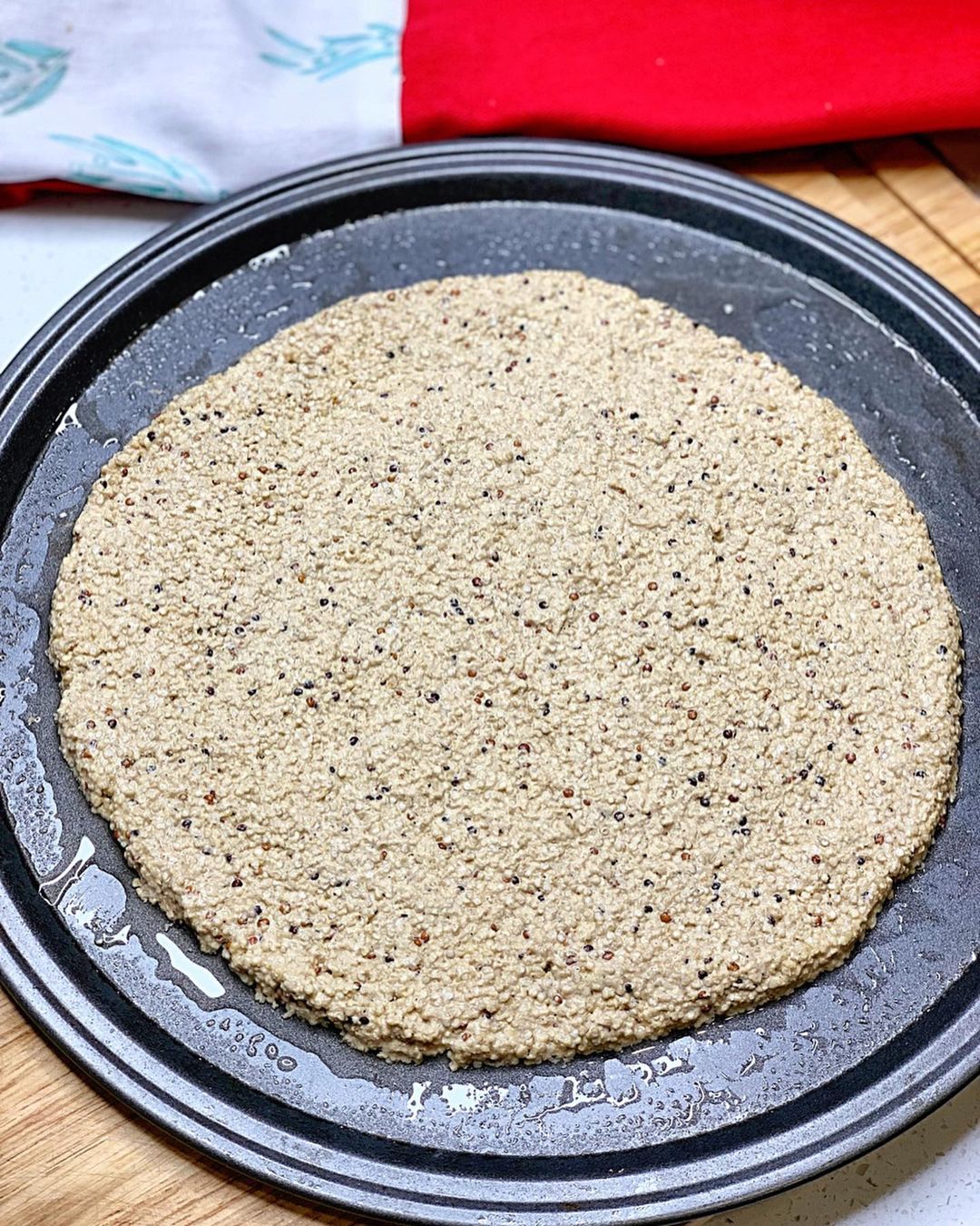 Vegan Quinoa Pizza