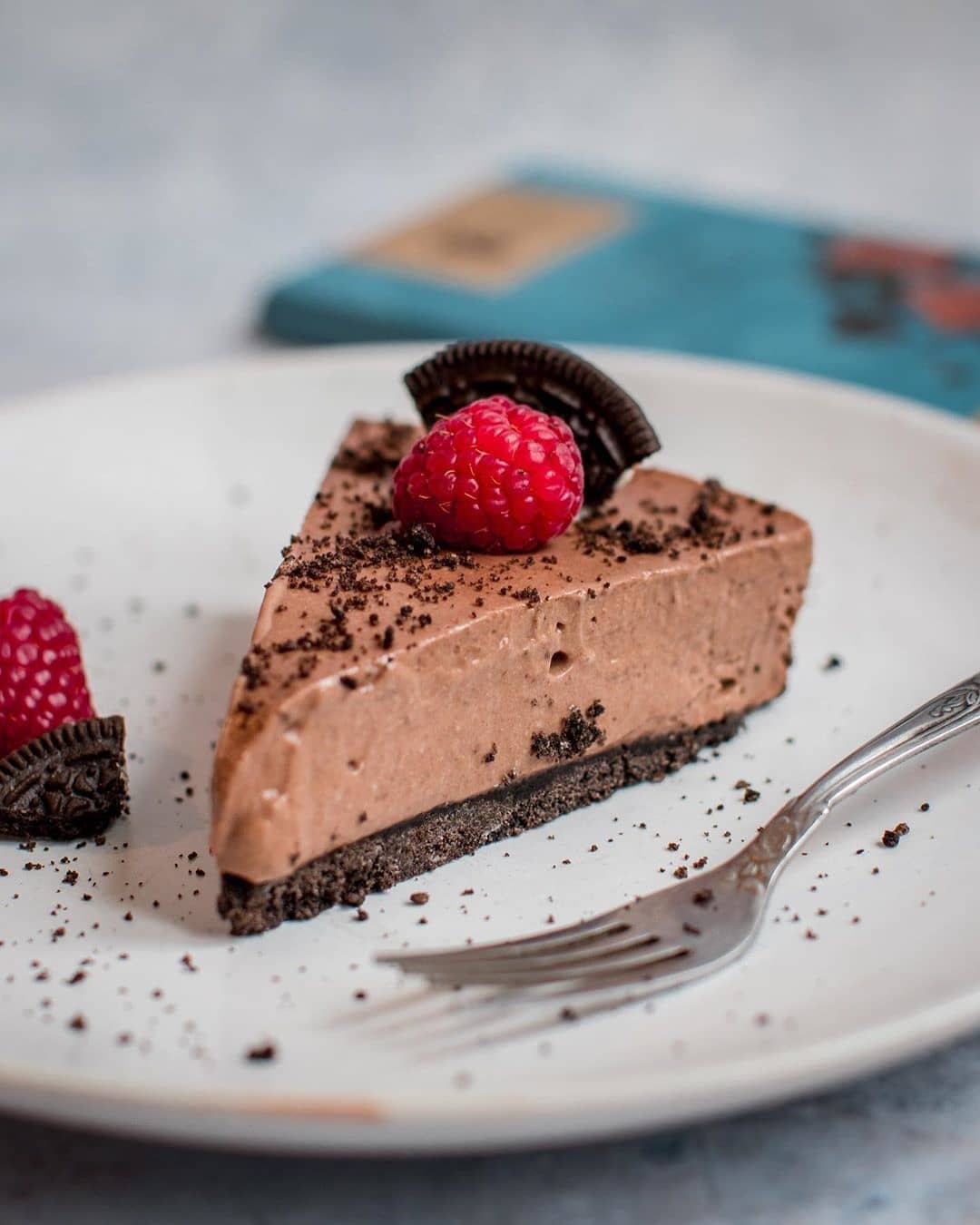 Chocolate Cookie Mousse Tart