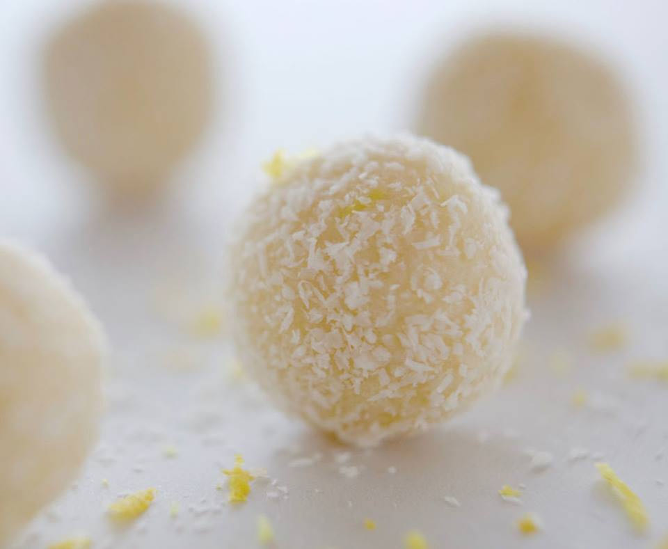 Tangy Lemon Coconut Balls