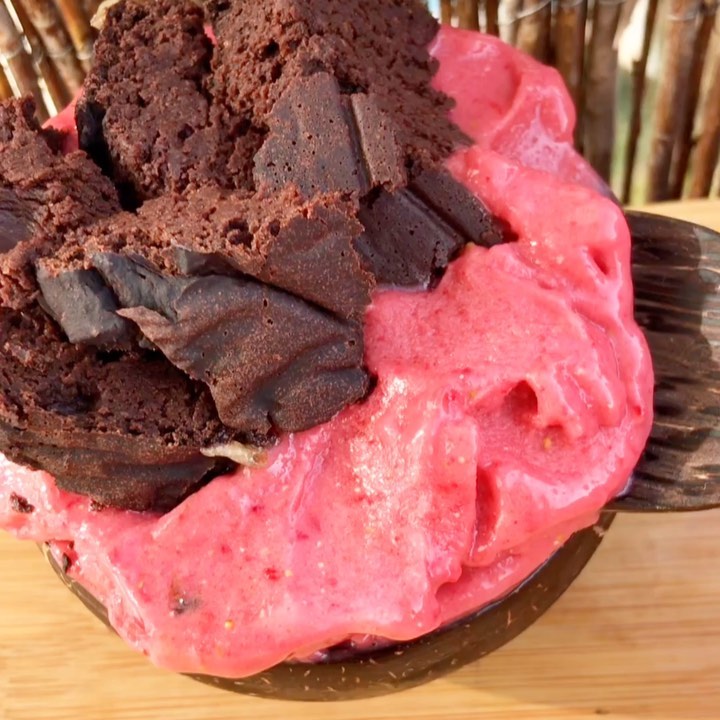 Healthy Strawberry Ice Cream