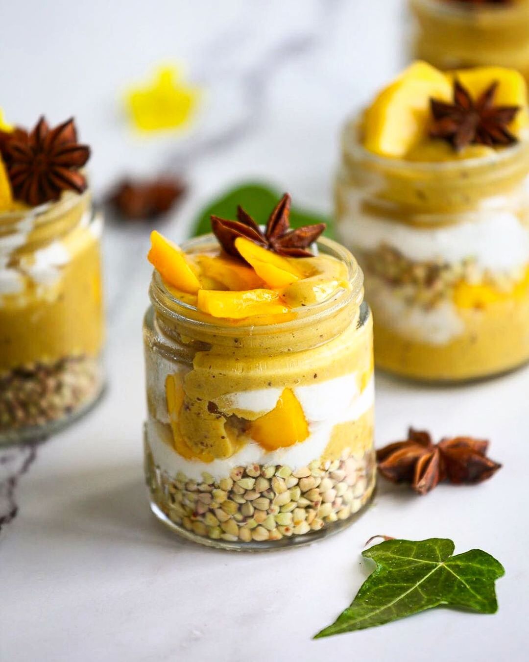 Buckwheat Mango Parfait