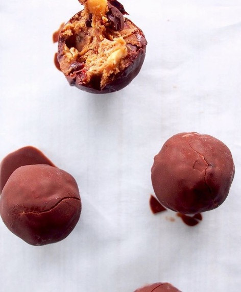 Chunky Rocky Road Protein Balls