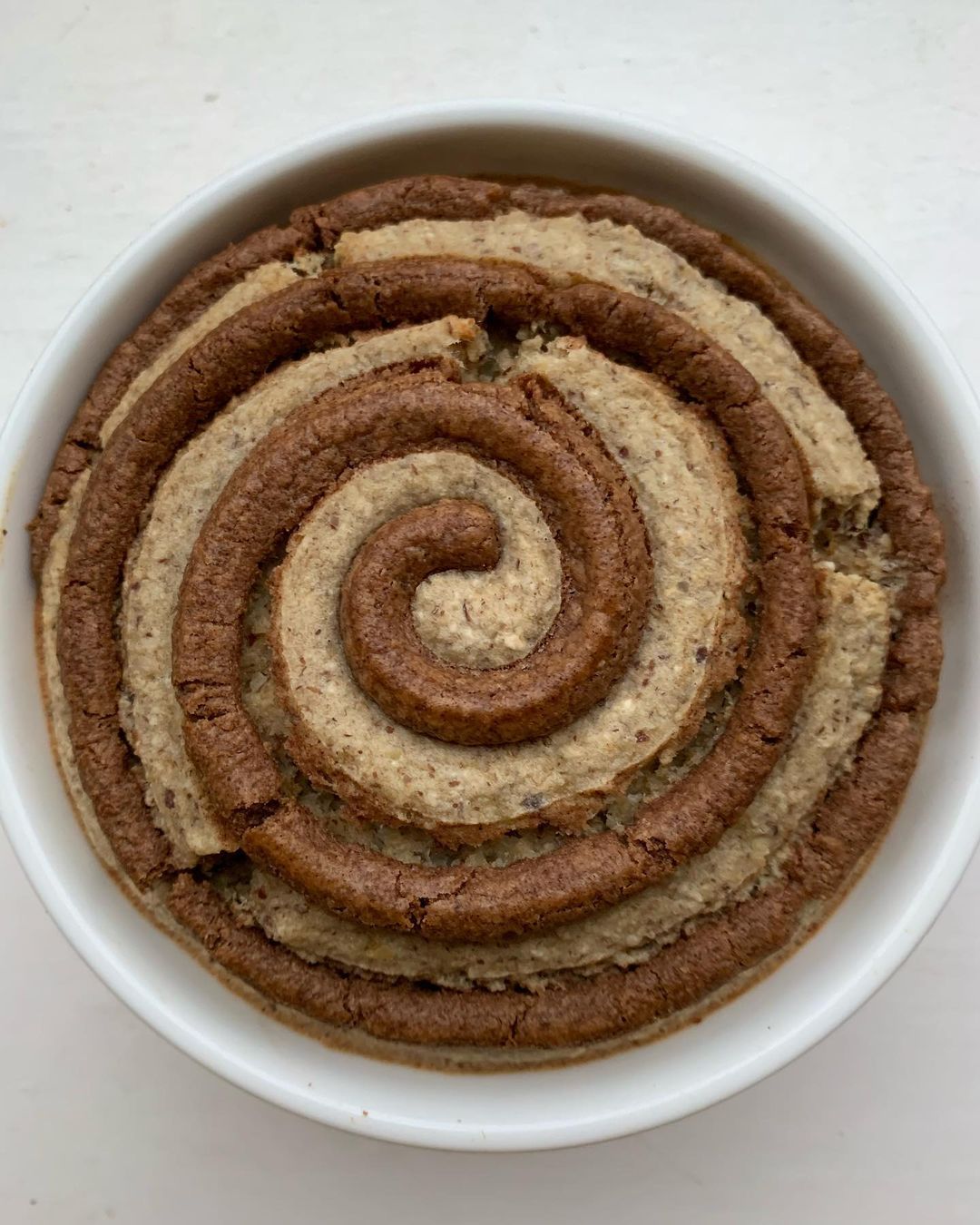 Cinnamon Roll Style Baked Oats