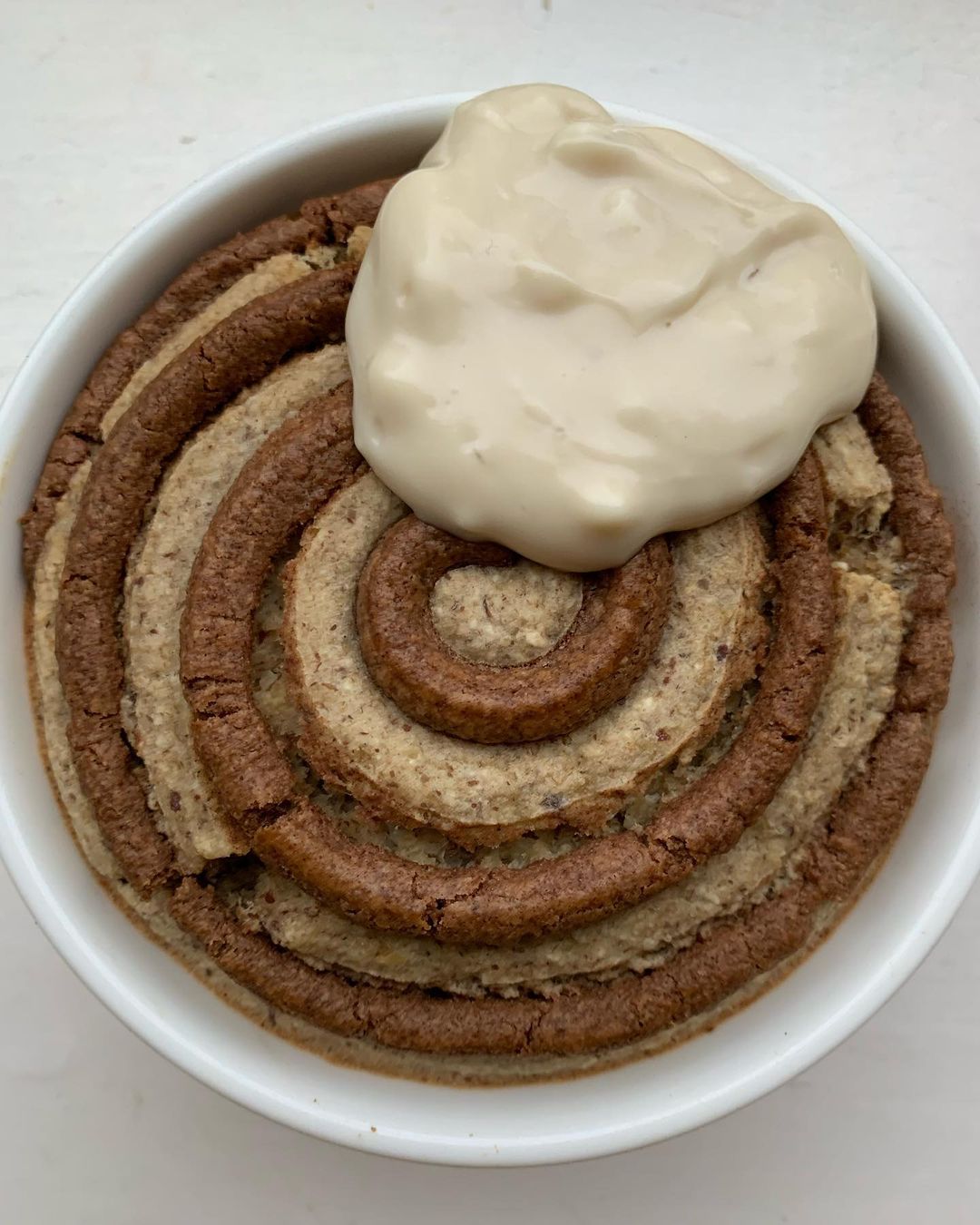 Cinnamon Roll Style Baked Oats