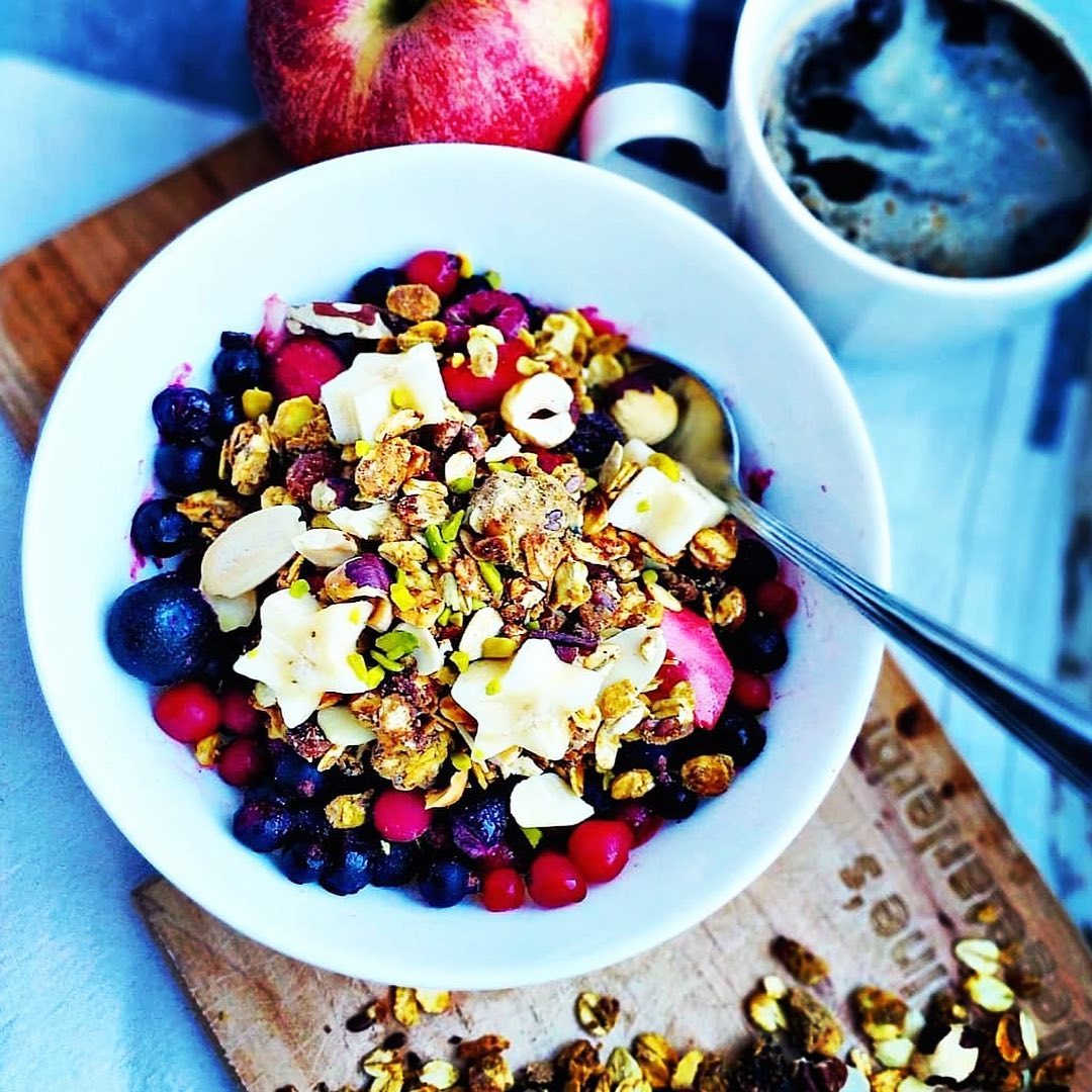 Homemade Healthy Nut Butter Granola