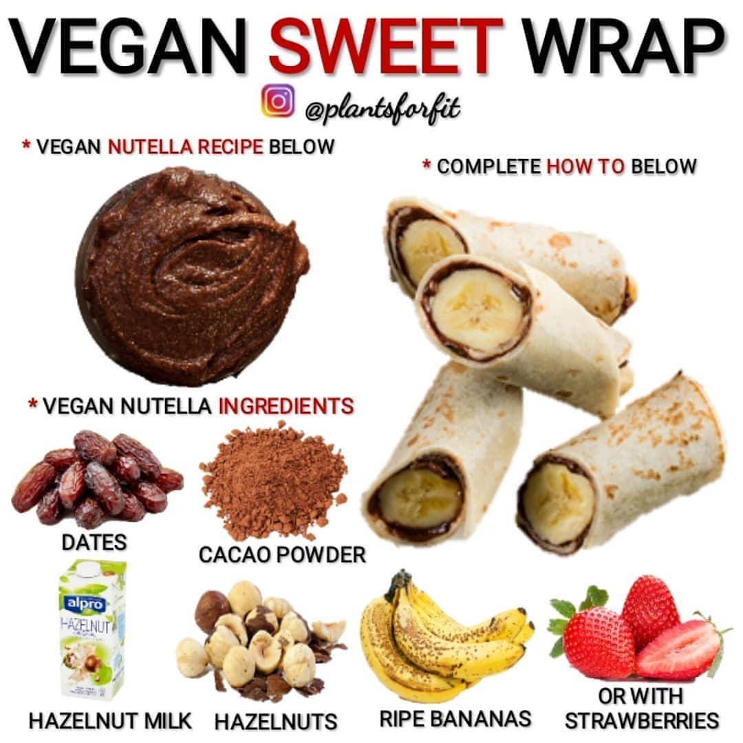 Homemade Vegan Chocolate Banana Wraps