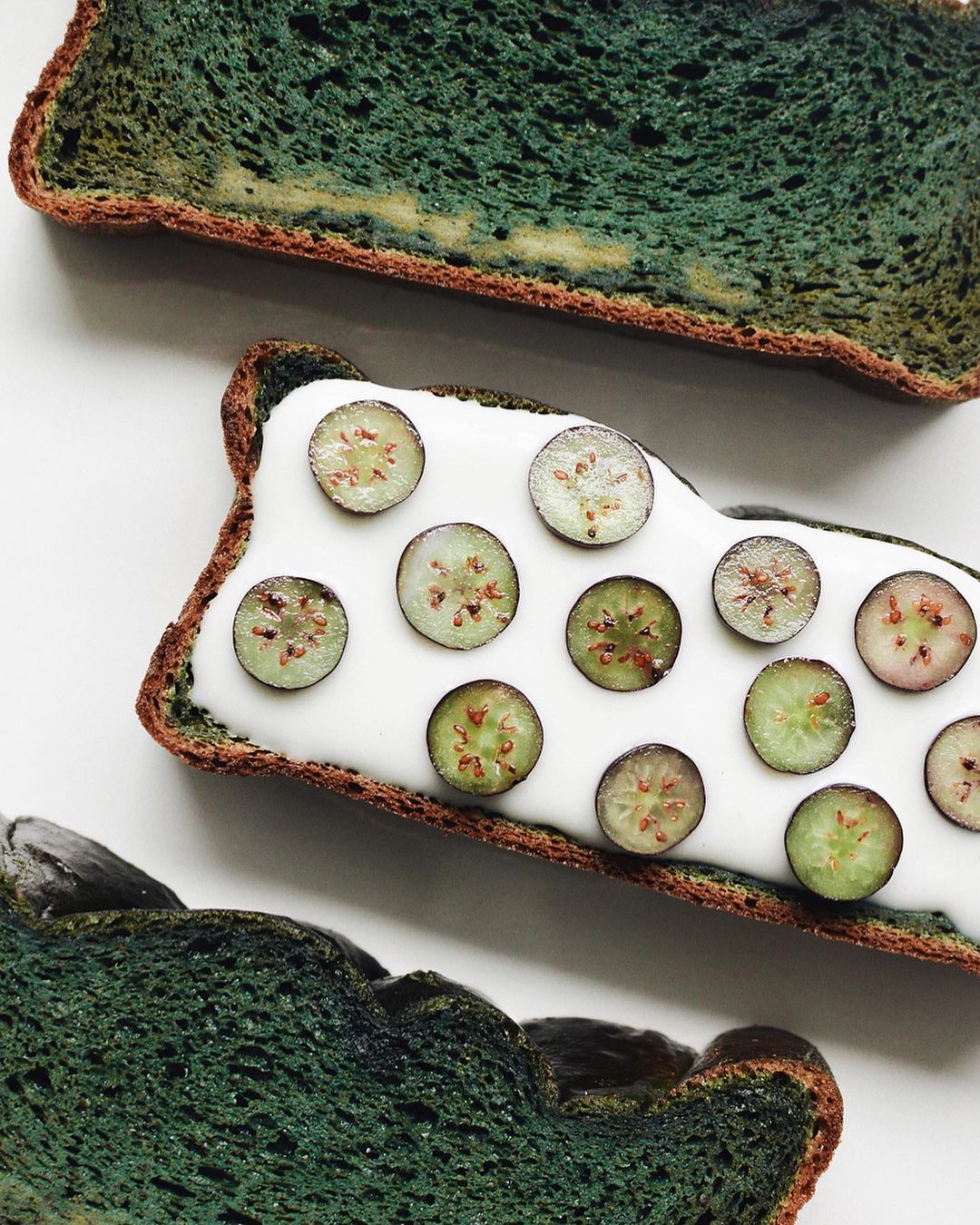 Green Banana Bread with Sunbutter