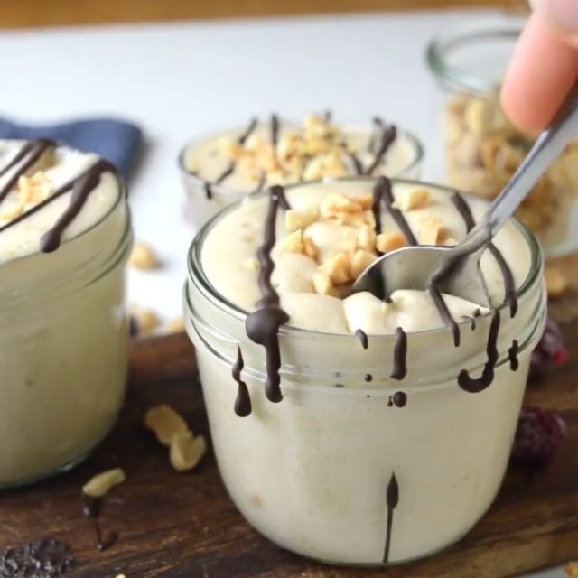 Creamy Vegan Peanut Butter Mousse