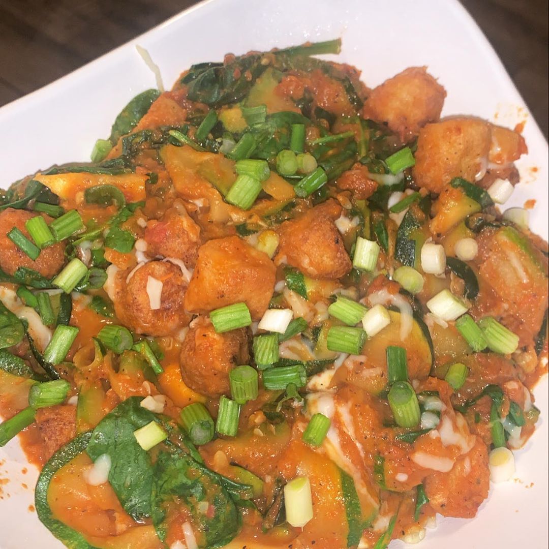Creamy Pumpkin Roasted Vegetable Pasta Sauce