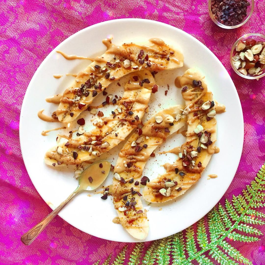 Simple 5-Ingredient Banana Peanut Butter Snack