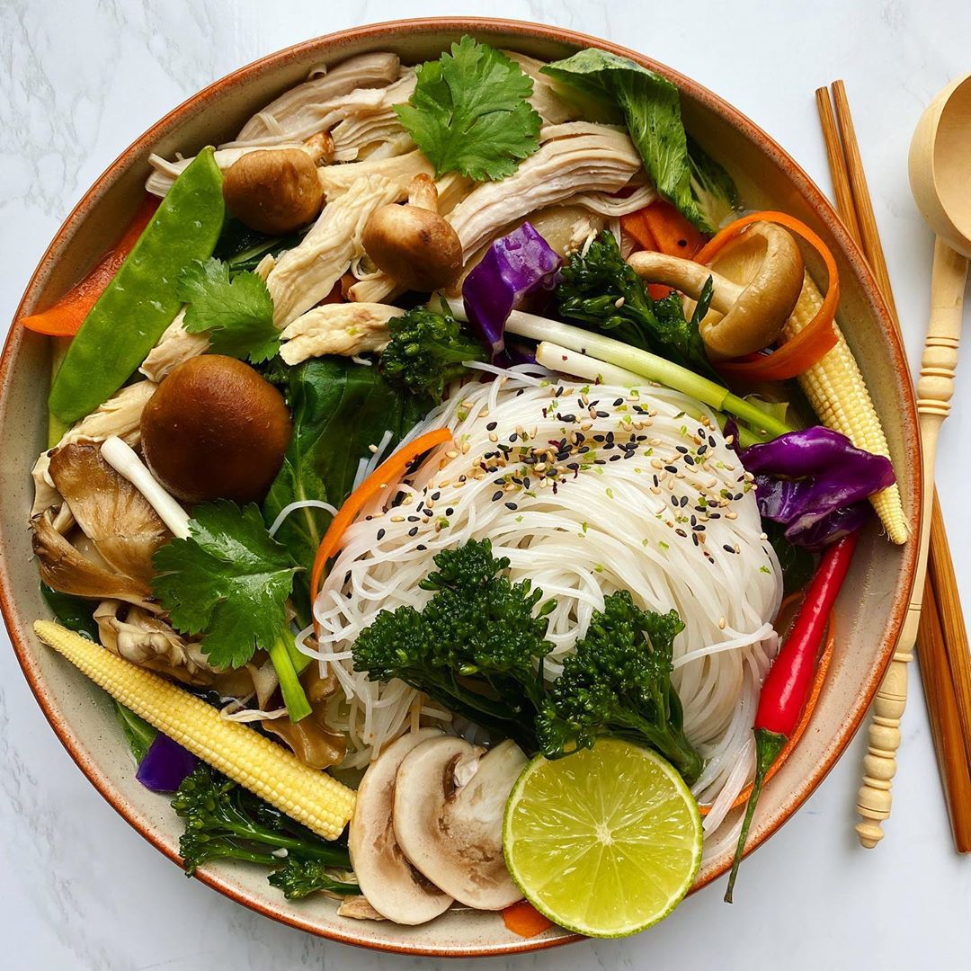 Comforting Chinese Chicken Noodle Soup