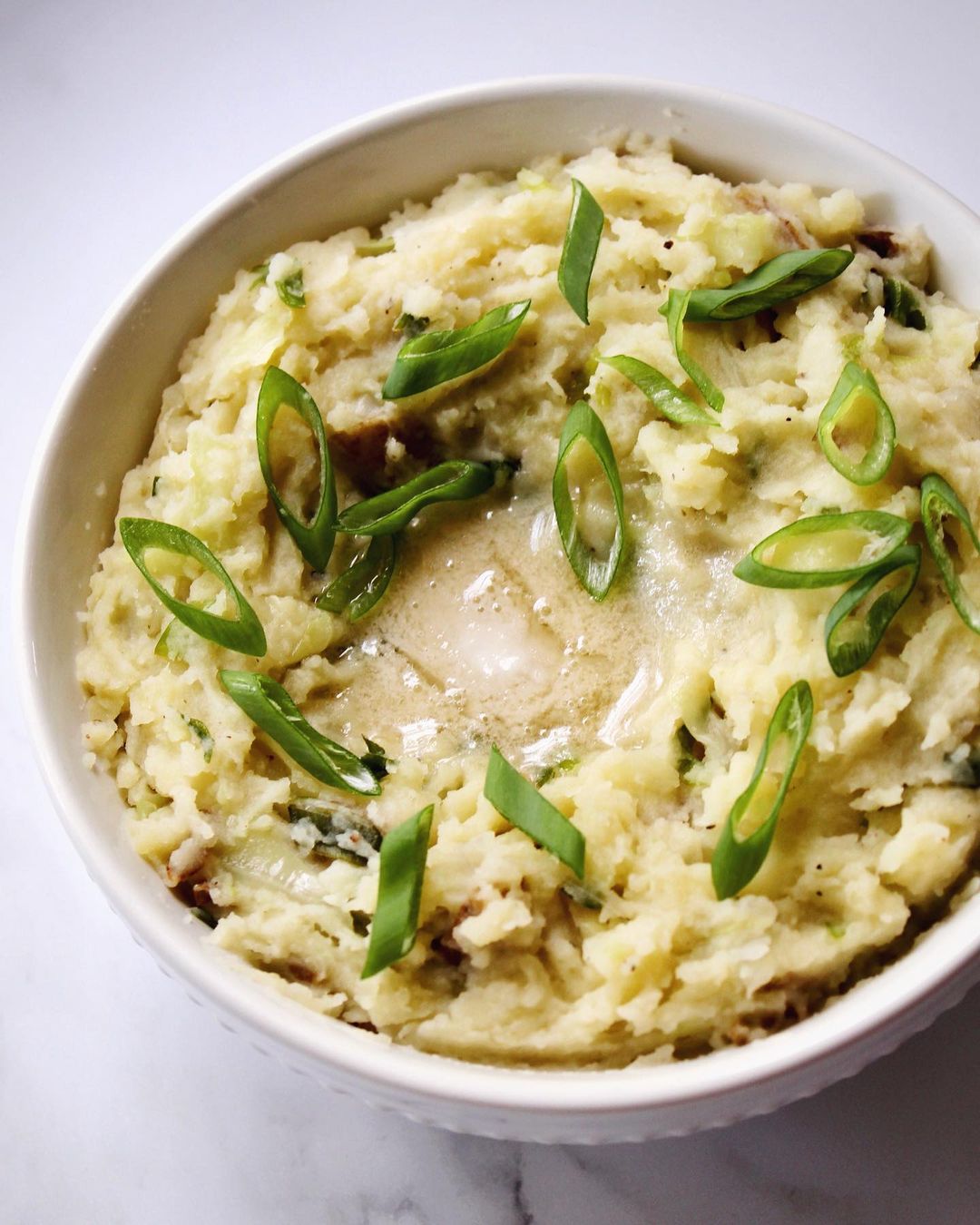 Vegan Colcannon with Potatoes and Cabbage